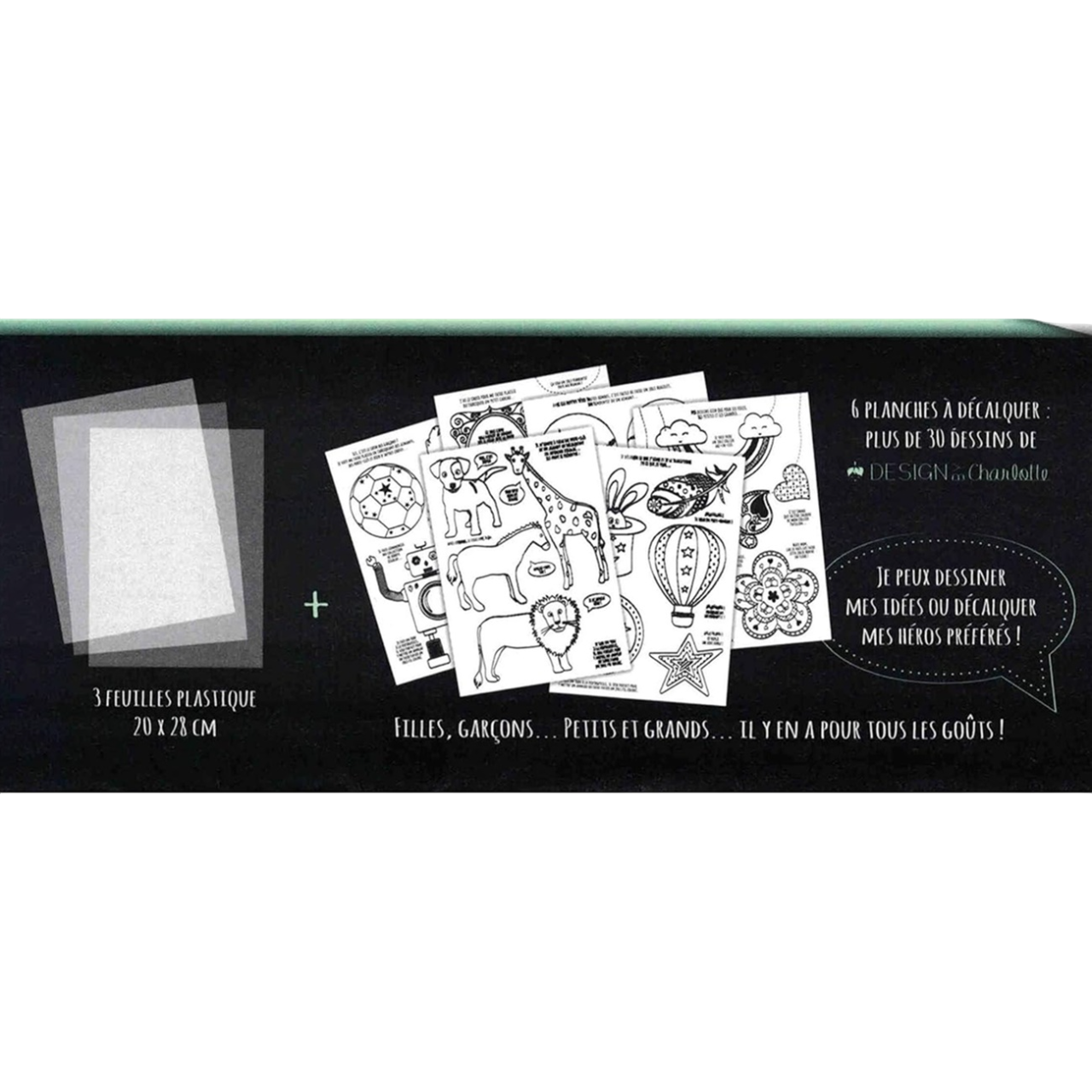 kit créatif - dy - petits et grands enfants - activités créatives - canocea