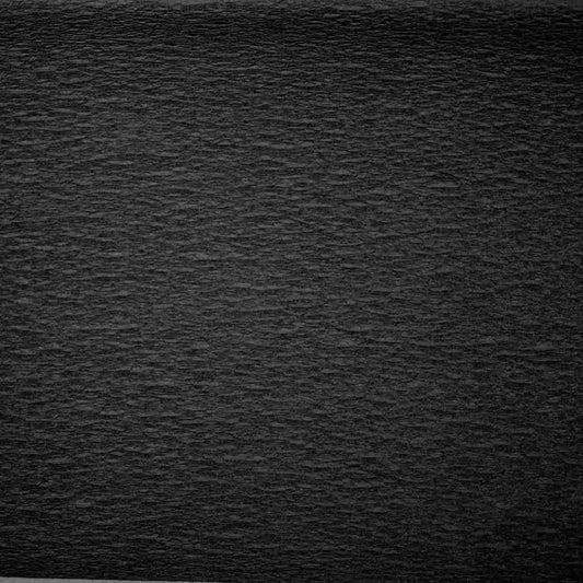 Papier crépon - noir - 50 x 200 cm -