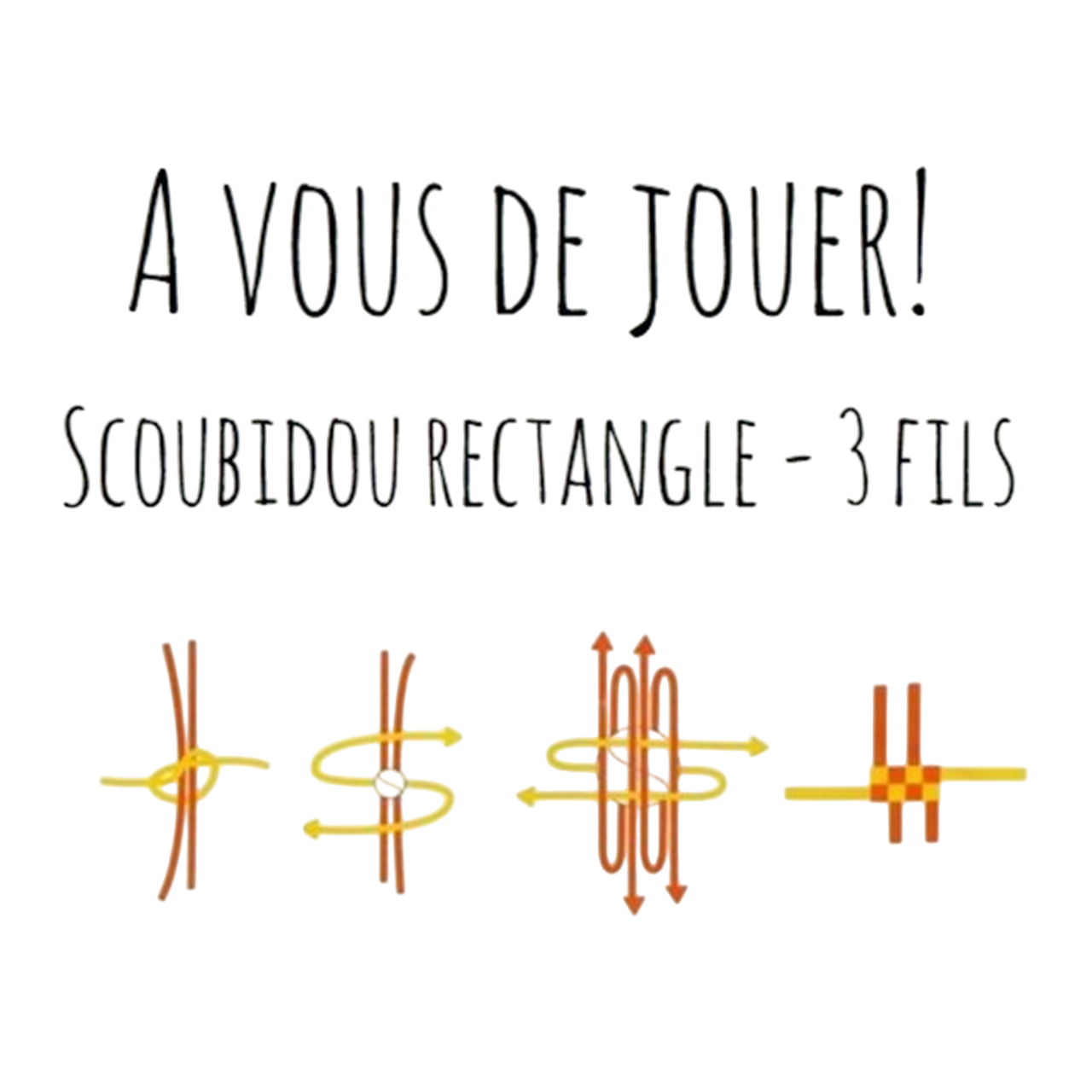 Fils scoubidous multicolores pour loisirs créatifs et DIY. Canocea France