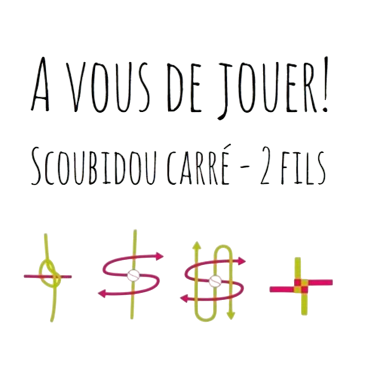 Accessoires créatifs : scoubidous 1 mètre en couleurs variées. Canocea France