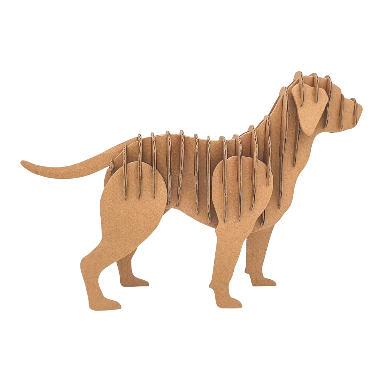 Puzzle 3D - Chien - 23x15.5x4cm - Carton - support personnalisable - Maquette