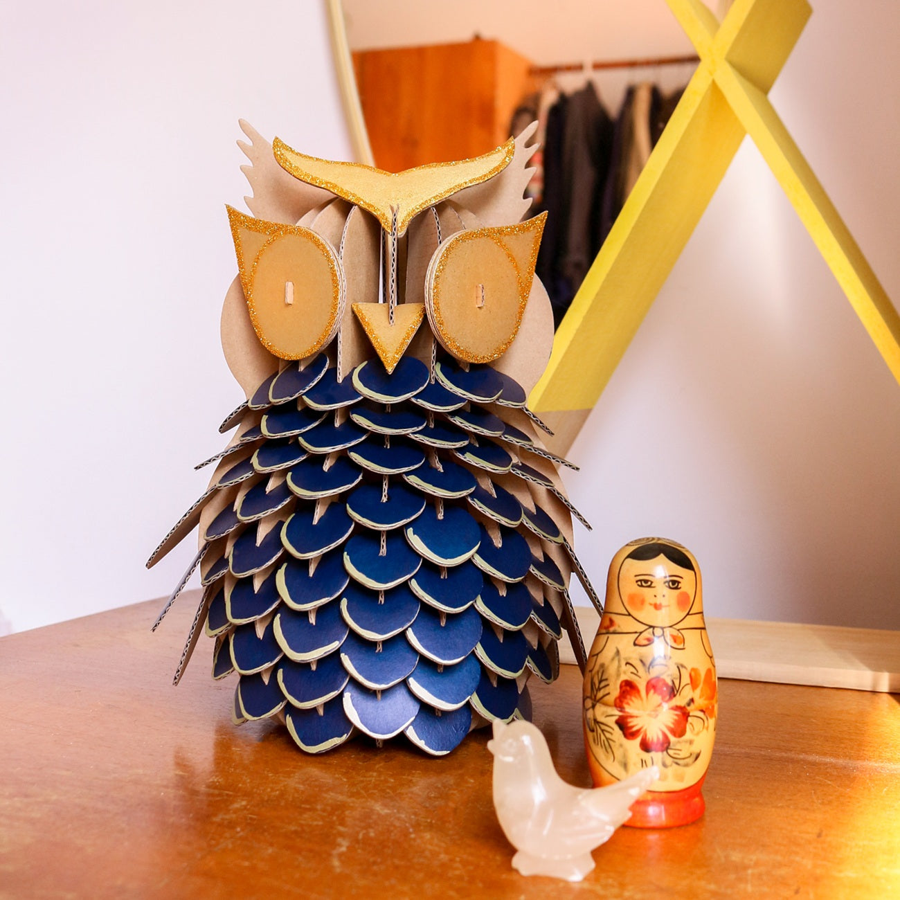 Puzzle 3D hibou décoratif pour enfants et adultes. Canocea France