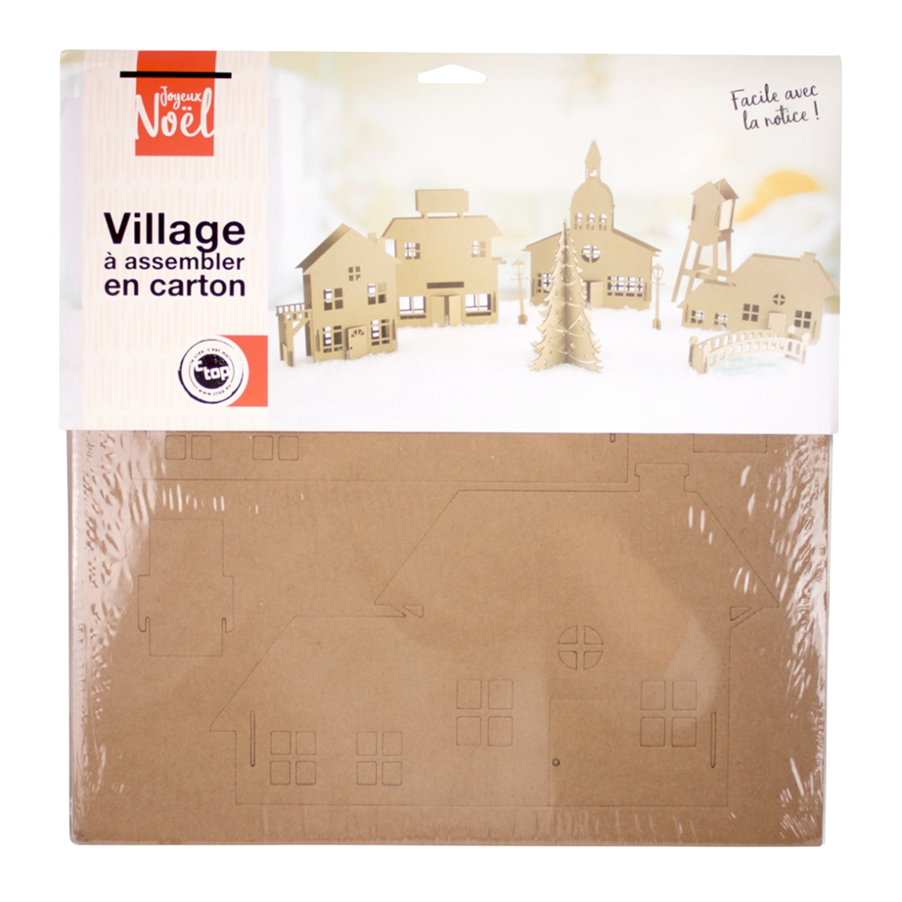 Maquette village miniature écologique avec support personnalisable. Canocea France