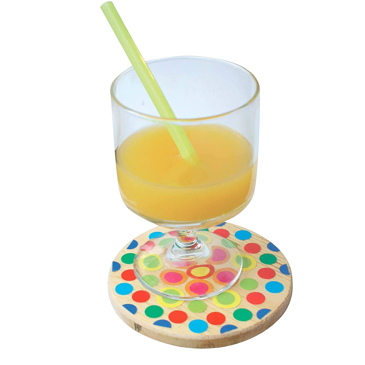 Gommettes rondes - multicolore  - 348 pièces - de diamètre de 1 à 2 cm