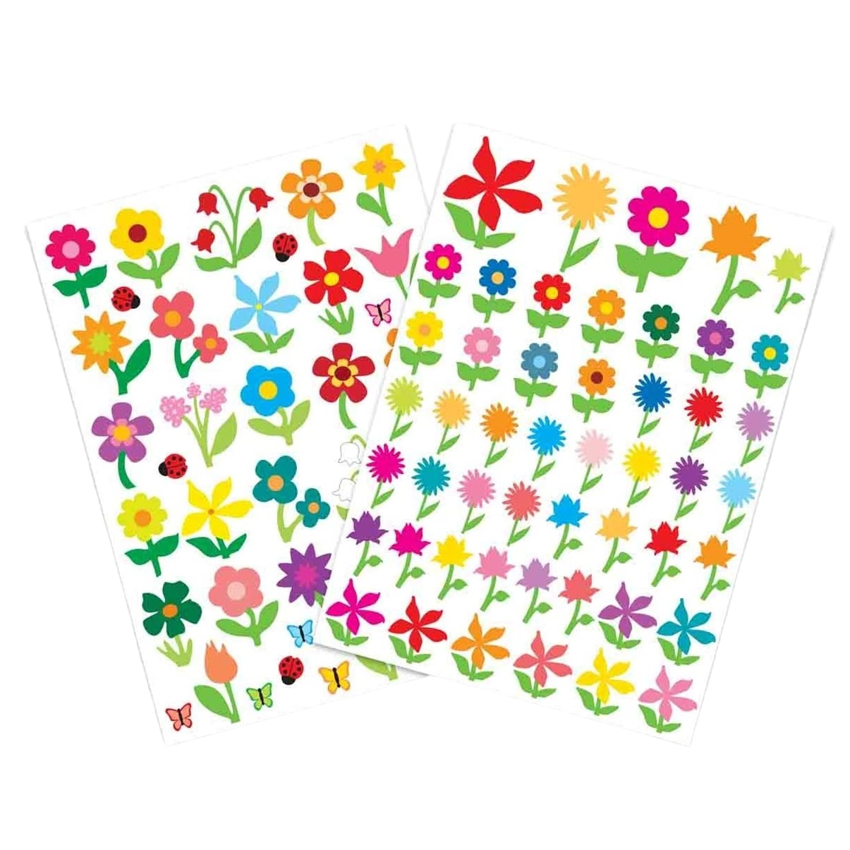 stickers sur le thème du printemps, des fleurs, papillons pour toutes vos créations avec les enfants. Canocea France