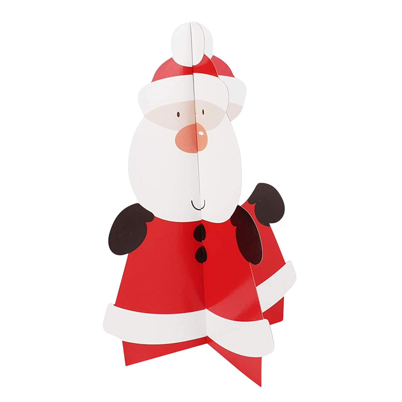 Kit créatif Père Noël avec planche de gommettes et support carton 25,5 x 17 cm. Canocea France