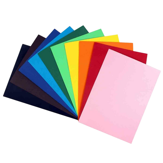 Papier épais A5 220g multicolore. Canocea France