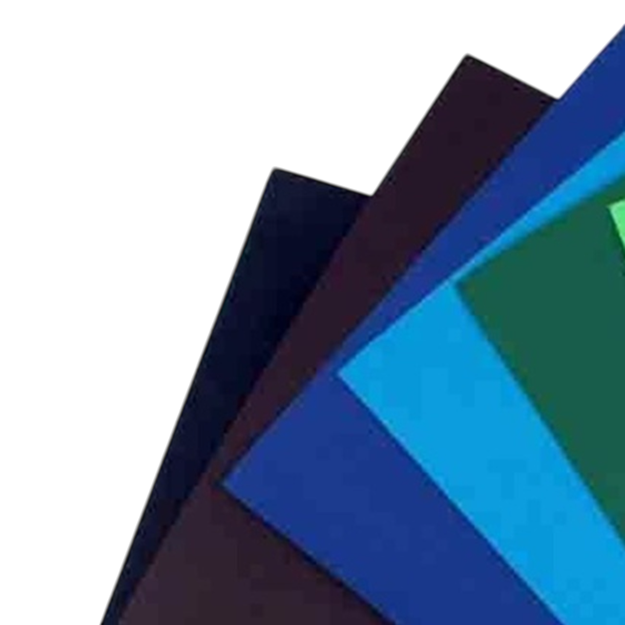 Lot de papiers épais A5 multicolores DIY. Canocea France
