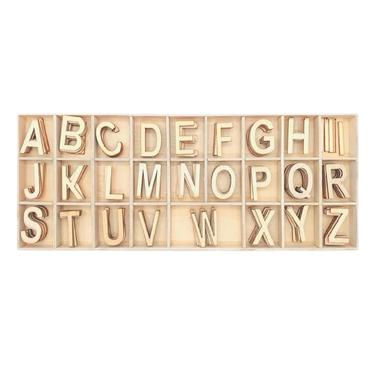 Lettres décoratives DIY en bois. Canocea France