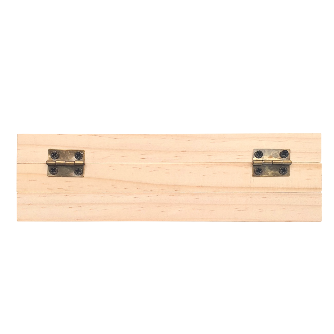 Cadre double face triptyque en bois naturel, 33,5 x 15 x 15 cm, idéal pour photos ou illustrations. Canocea France