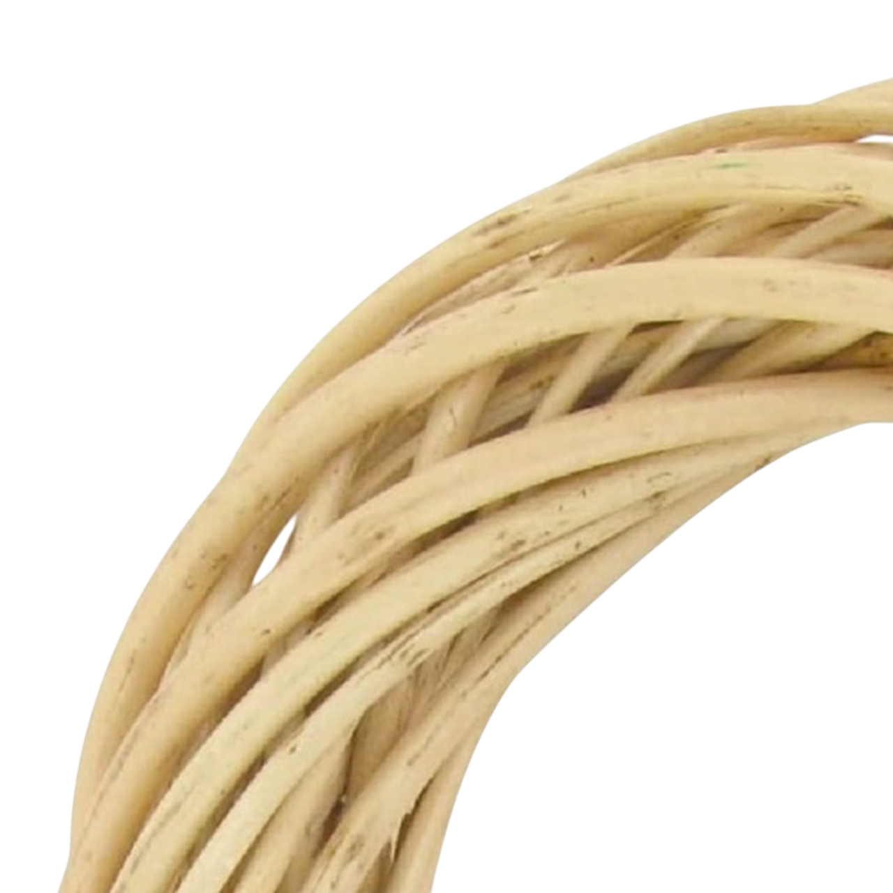 Base décorative en osier naturel à personnaliser. Canocea France