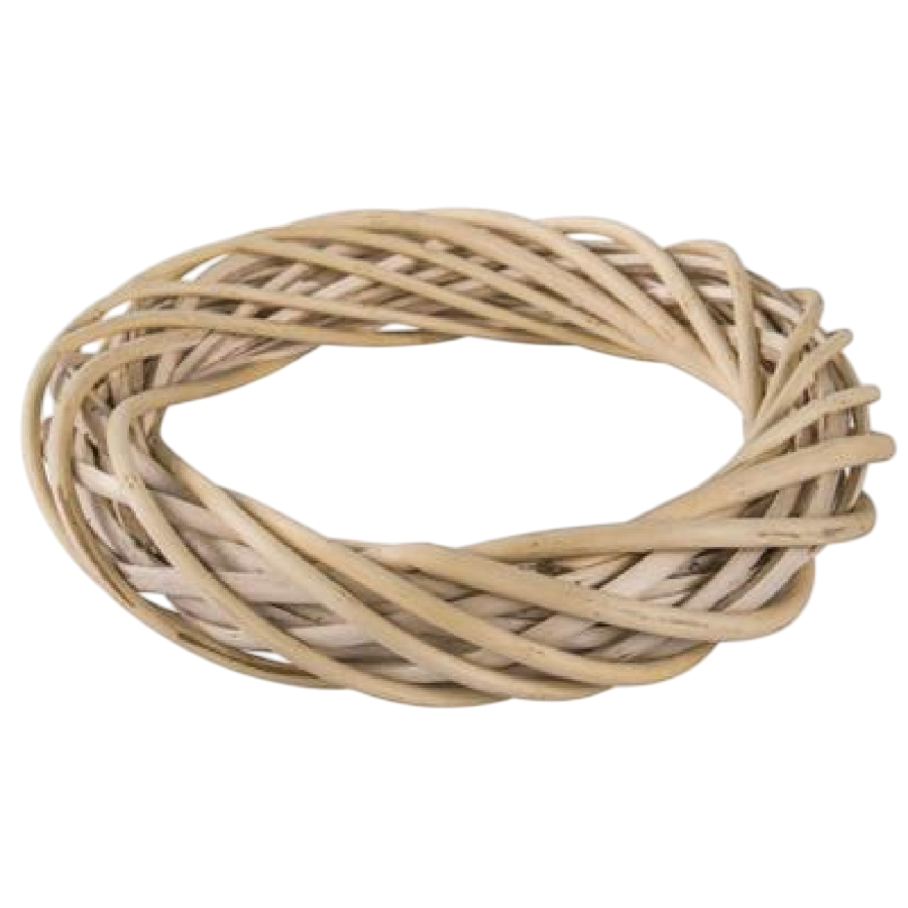 Couronne murale en osier tressé 20 cm. Canocea France