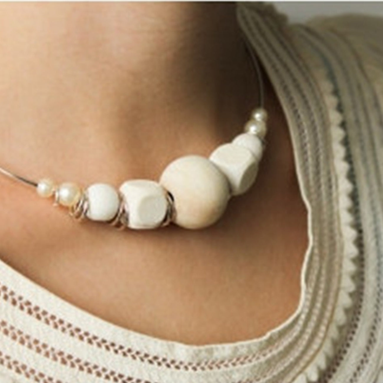 Perles bois naturel - D2.5cm - Personnalisable - 15 pièces