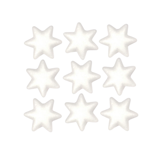 étoile en polystyrène 6 branches 5 cm. Canocea France