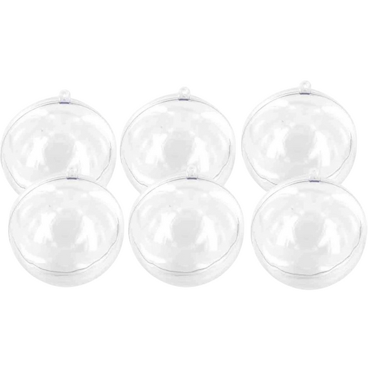 boules transparentes plexi 3 cm à garnir. Canocea France