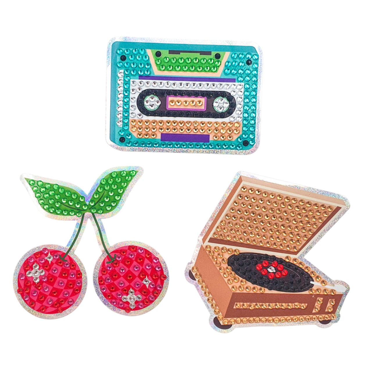 kit complet stickers diamond painting années 70 80. Canocea France