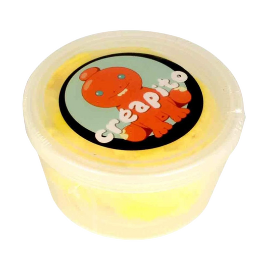 Pâte à modeler créapito légère – Jaune banane – 28 gr - Durcit à l’air
