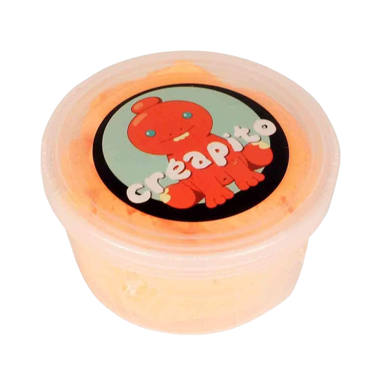 Pâte à modeler légère orange clair Créapito 28 g – sèche à l’air. Canocea France