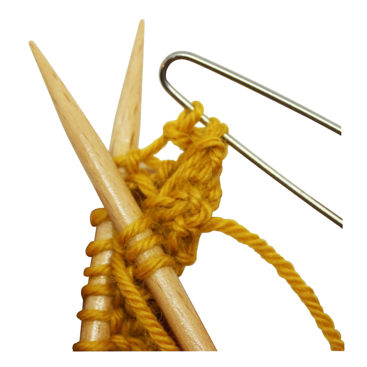 Aiguille Arrête maille - 17 cm - métal