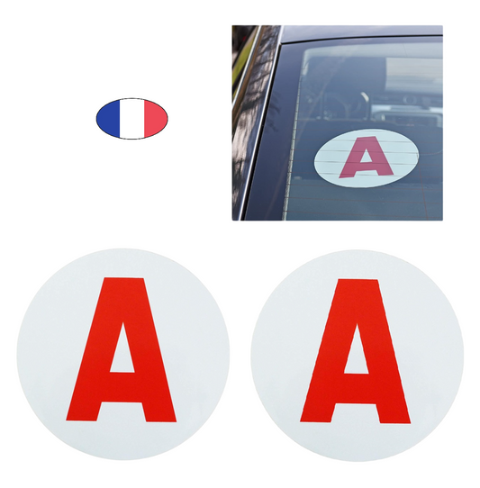 Disque "A" jeune conducteur électrostatique 15 cm – Lot de 2 – Fabriqué en France. Canocea France