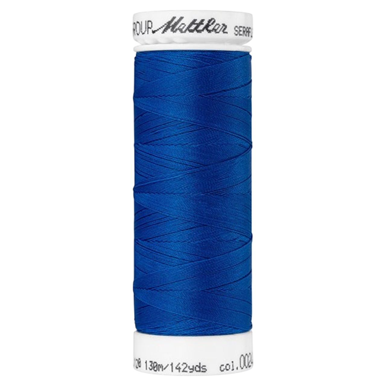 Bobine de fil coudre - bleu - 130m - Haute élasticité  - METTLER - 100% polyester