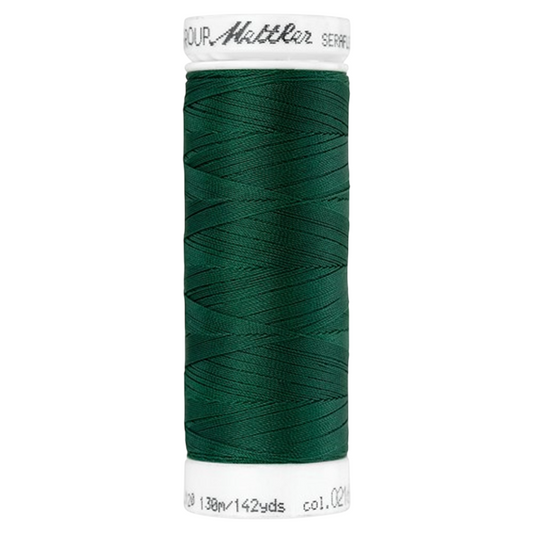 Bobine de fil coudre - vert - 130m - Haute élasticité  - METTLER - 100% polyester