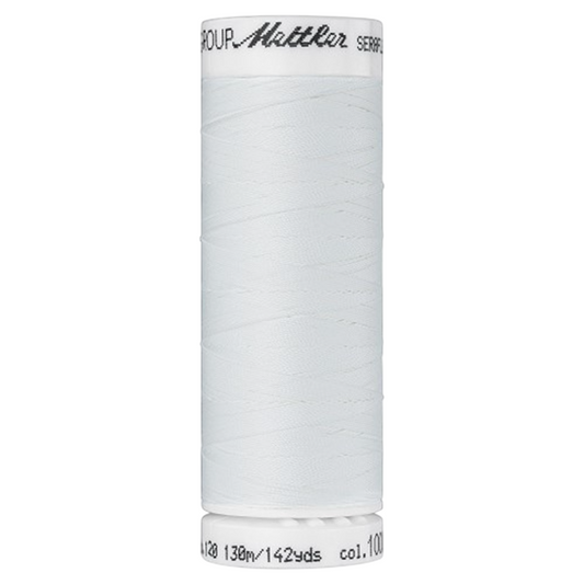 Bobine de fil coudre - écru - 130m - Haute élasticité  - METTLER - 100% polyester