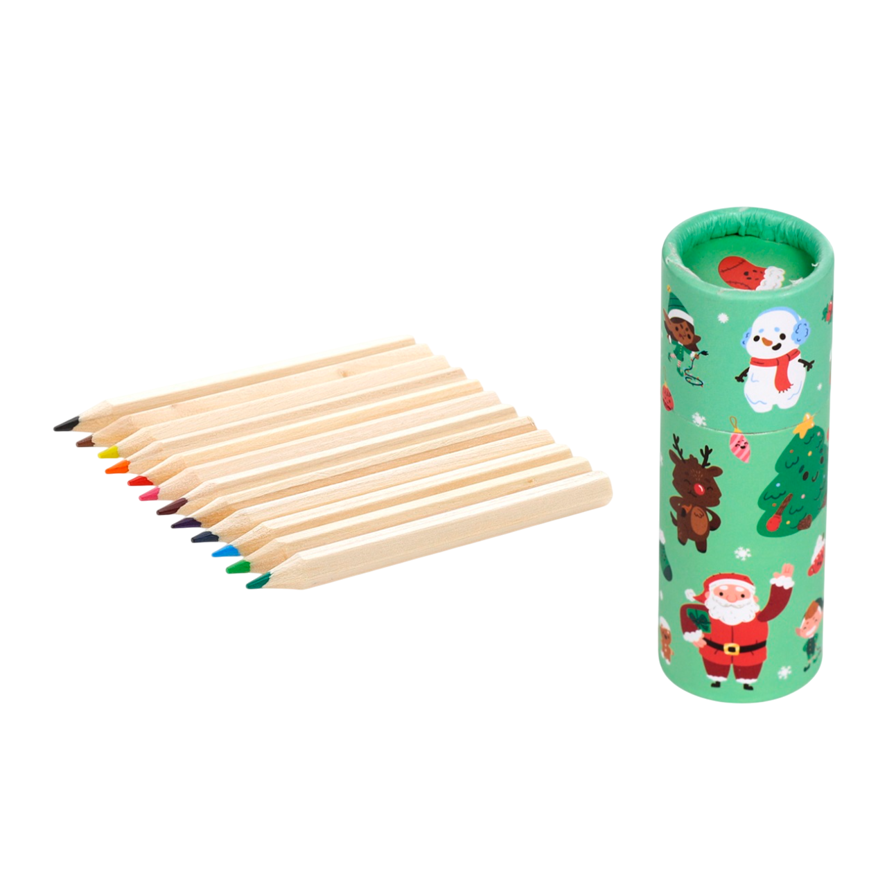 Cadeaux idéal pour les enfants, 2 pots de crayons de couleur. Canocea France