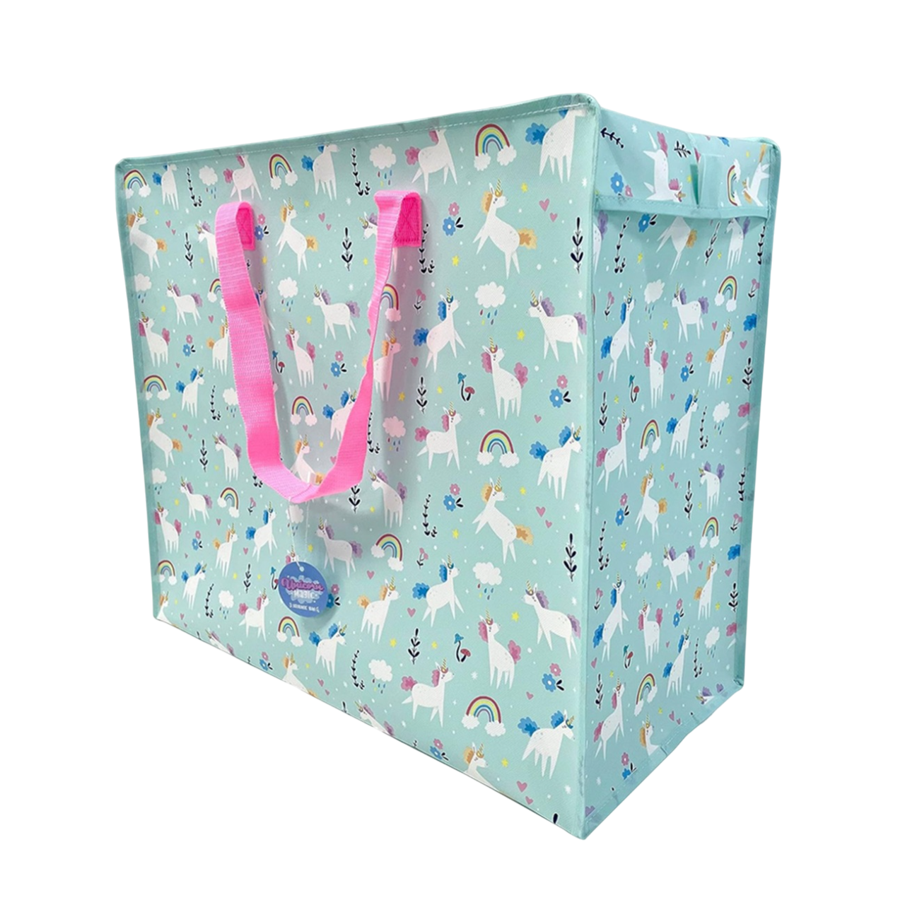 Sac de linge Licorne avec fermeture éclair. Canocea France