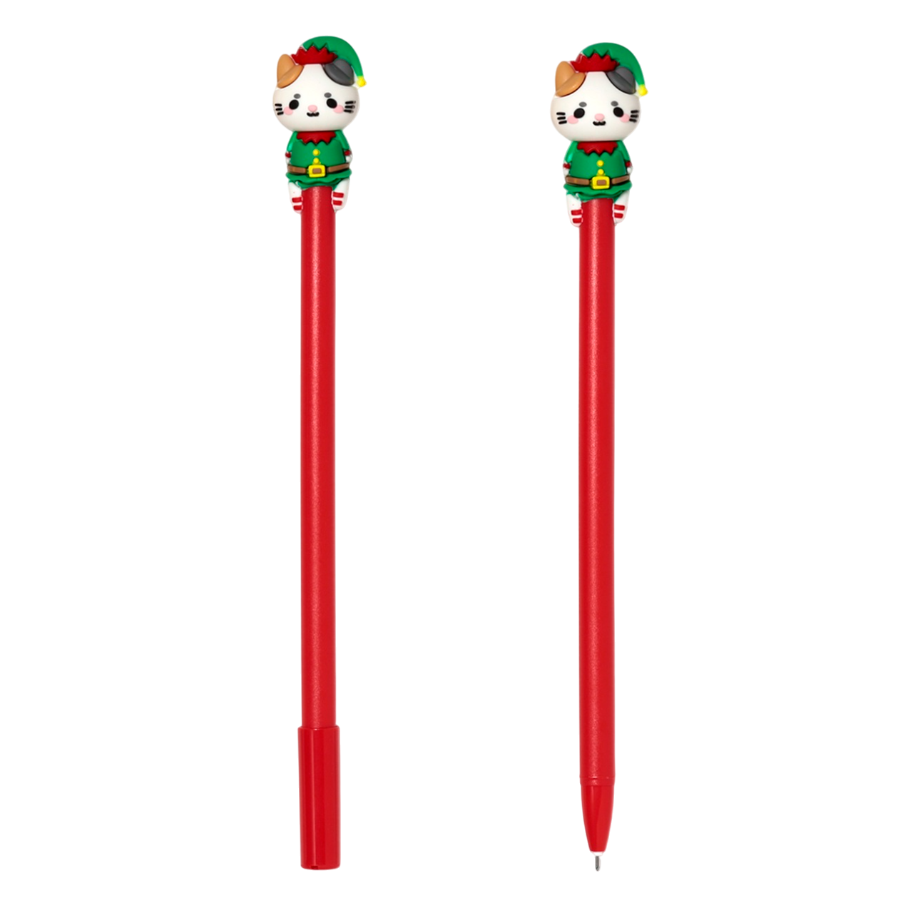 Ensemble de 4 crayons adorable sujet de noël, parfait pour les petits budgets. Canocea France