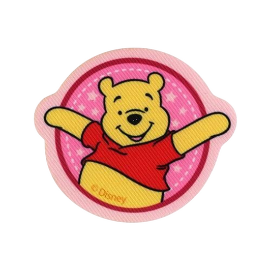 Pièce thermocollante - Winnie l'ourson - D7,cm - Walt Disney - Ecusson