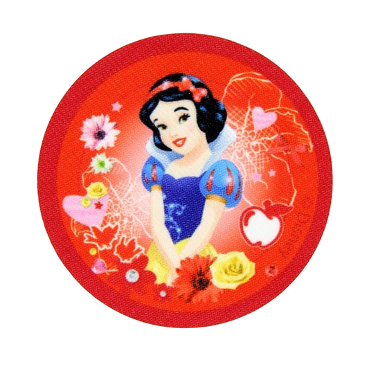 Pièce thermocollante - Princesse Blanche neige - D7,cm - Walt Disney - Ecusson