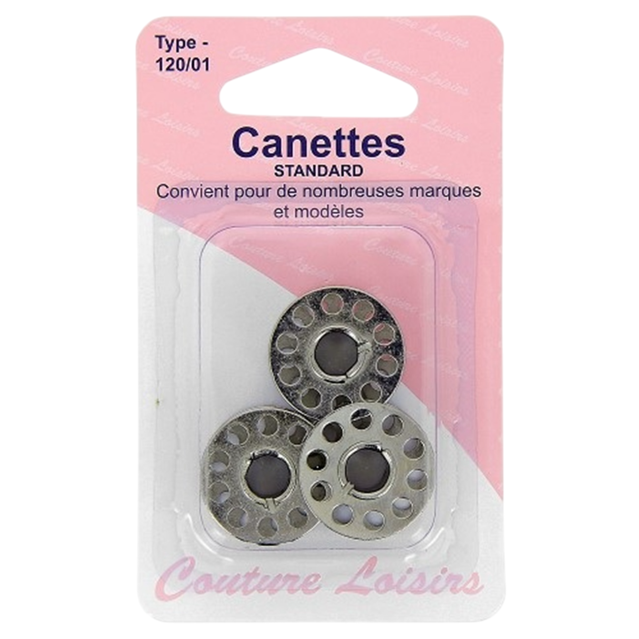 Canettes standard - métal  - Type 15K - 3 pièces - universelles