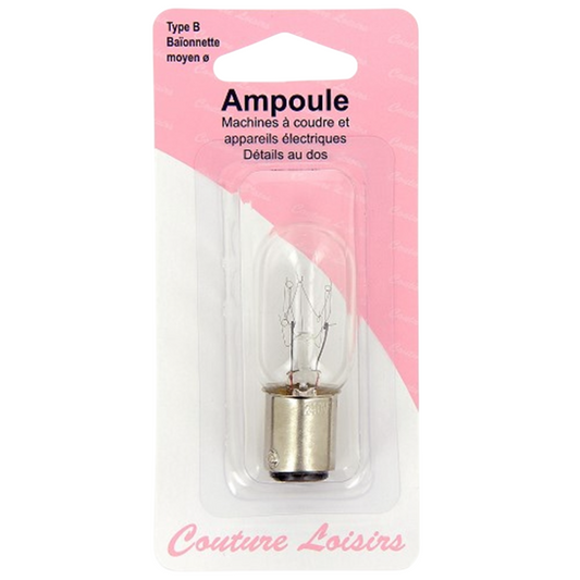 Ampoule de type B - baïonnette moyen - Filament - 15W