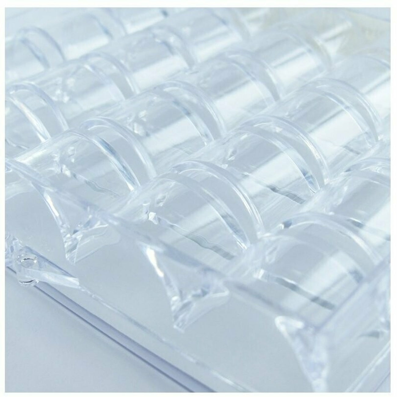 Boite de rangement pour canettes - 25 emplacements - 12x10,5x2,8cm - Plastique -