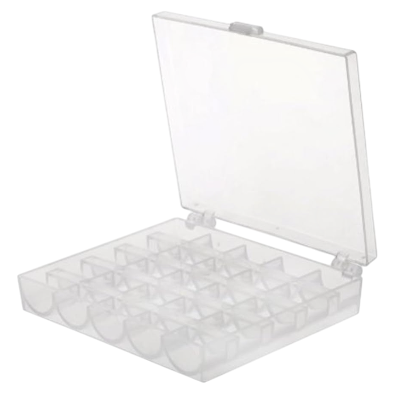 Boite de rangement pour canettes - 25 emplacements - 12x10,5x2,8cm - Plastique -