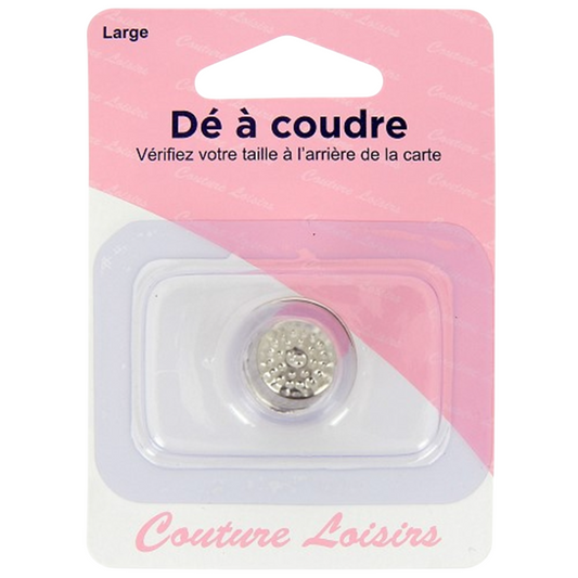 Dé à coudre - grand modèle - L - métal