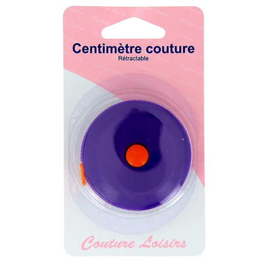 Ruban à mesurer rétractable 150 cm en fibre de verre double face - canocea