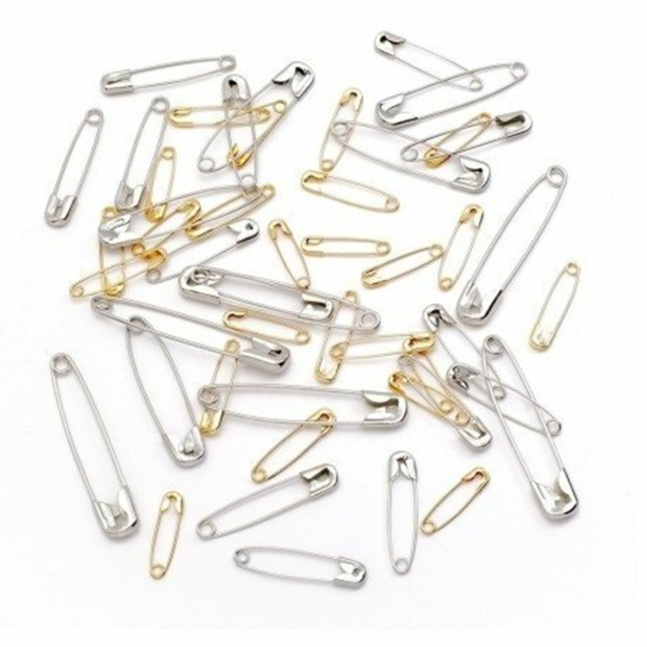 Epingles de sûreté - tailles assorties - 48 pièces - nourrice