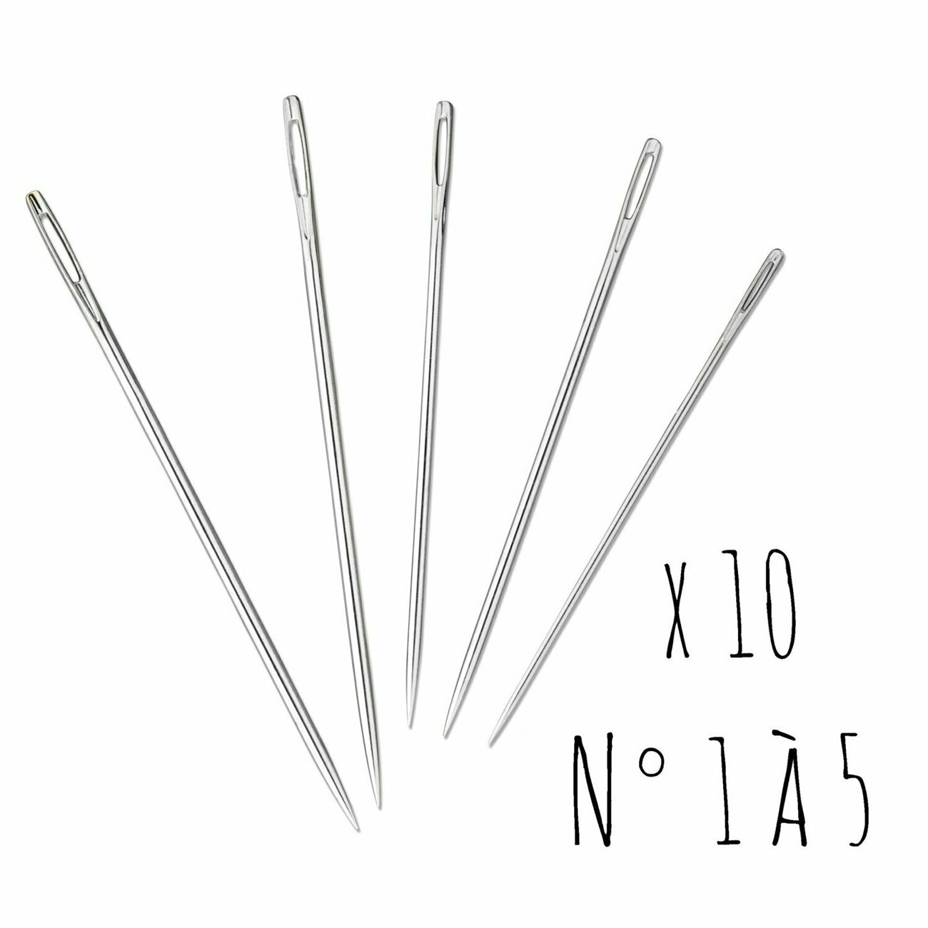 Aiguilles à tapisserie - taille 18 - 6 pièces