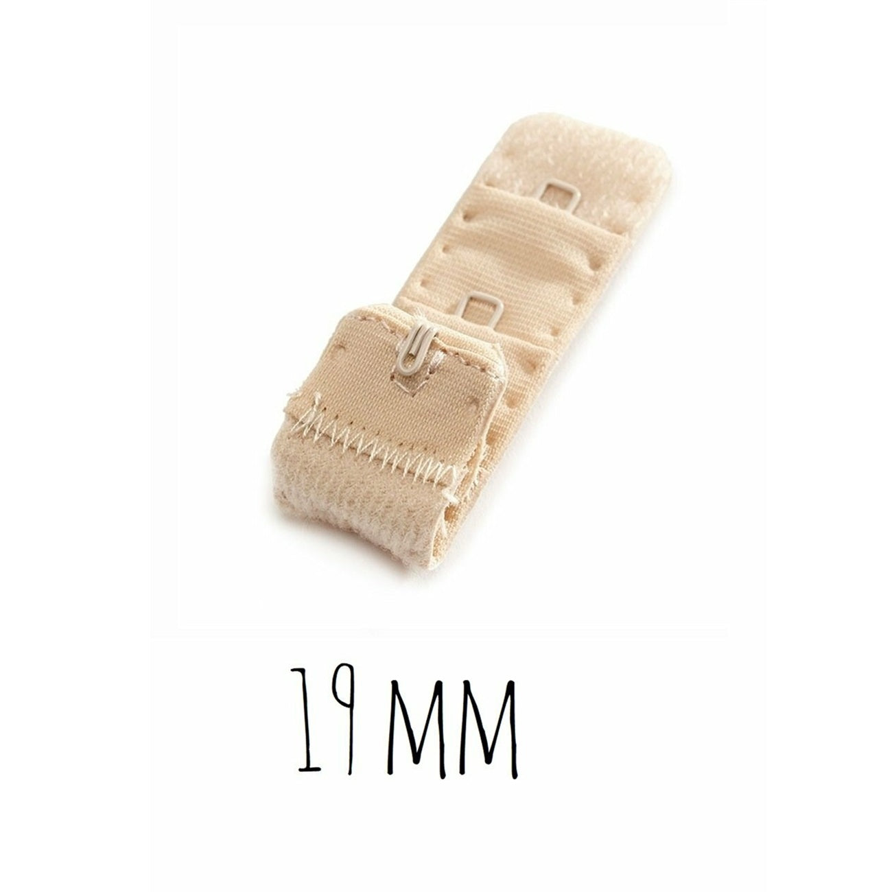 Rallonge soutien-gorge - 19mm - Beige - 1 crochet