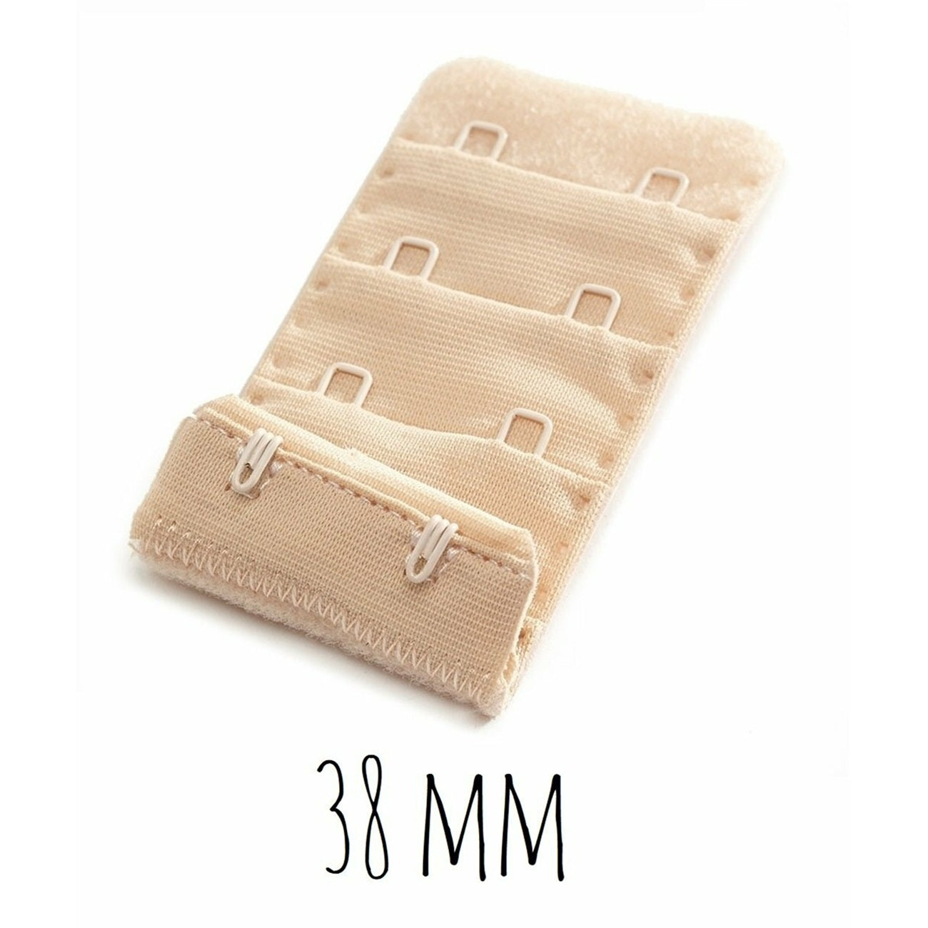 Rallonge soutien-gorge - 38mm - Beige - 2 crochets