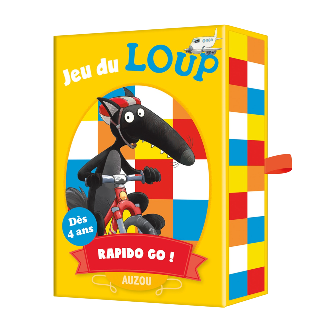 Jeu de carte - Jeu du loup - RAPIDO GO - dès 4 ans - Observation Rapidité - AUZOU