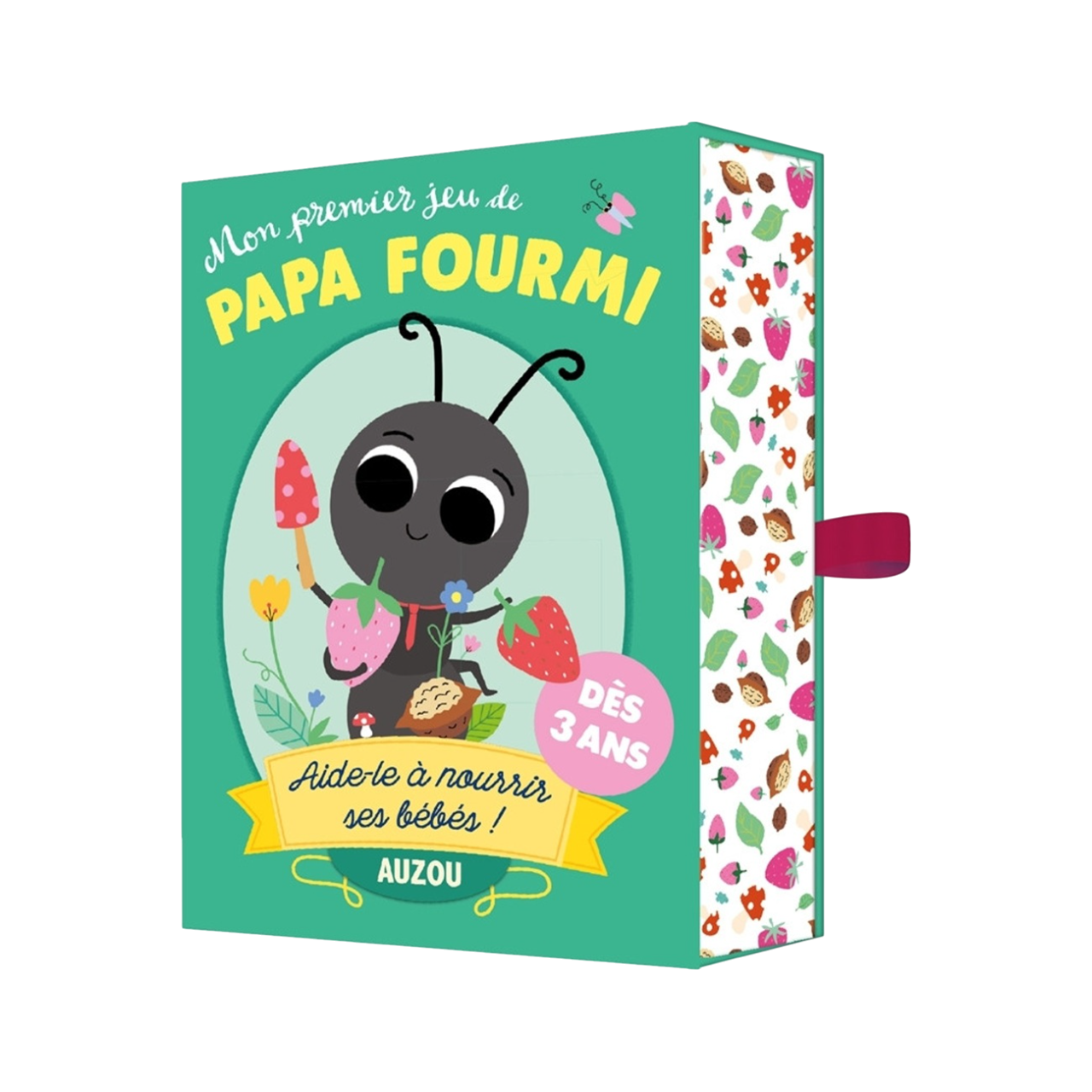 Jeu de carte - PAPA FOURMI - dès 3 ans - Coopération, Mémoire - AUZOU